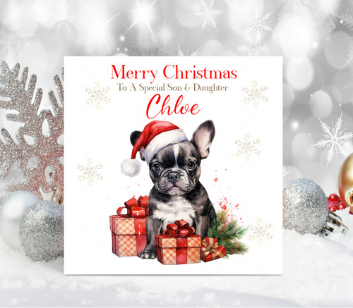 Personalised dog christmas - personalised,