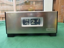 VINTAGE COMPUTIM DESK ROLL CLOCK