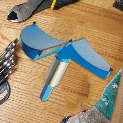 100mm wood auger opener - wood, ,total
