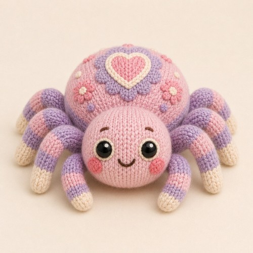 Pastel garden spider - pastel, dk