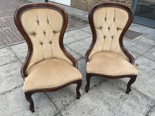 Pair victorian solid - of,