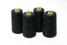 Tysew Domestic/Industrial Sewing Machine Polyester Thread 4 x 5000 Yard Reels