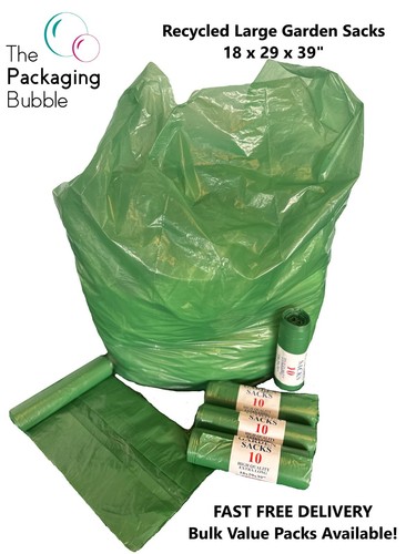 Green garden waste bags sacks - bags,