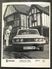 TRIUMPH 2500 TC Car Black &