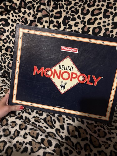 Deluxe monopoly board - monopoly, game