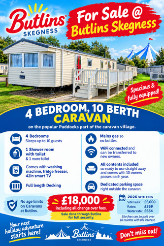 For sale butlins skegness 4 - for,
