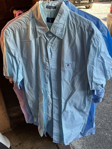 Gant men short sleeve shirt - short,