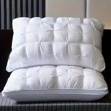 Hotel Quality 1/2/4Pack Pillows Bounce Back Anti Allergic Bedding 74*48cm