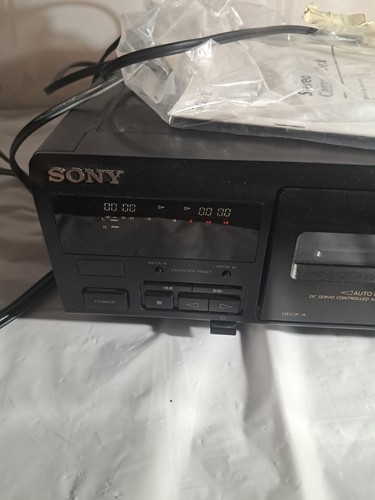 Sony we405 stereo - tc-we405,