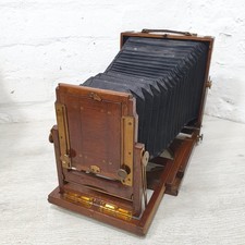 Vintage Folding Bellows Wooden
