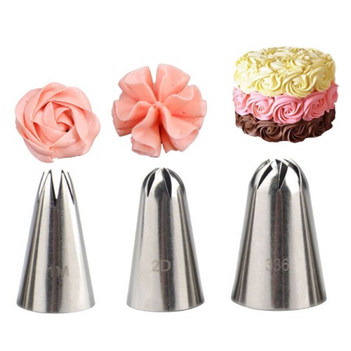 3pcs set icing piping - piping, pastry