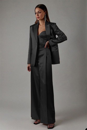 Silk satin women suits lady - satin,