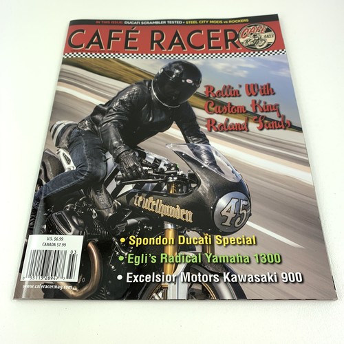 Cafe racer magazine spondon - racer,