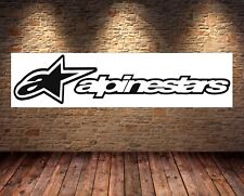 alpinestars Banner Garage Workshop Sign Printed PVC Display sizes