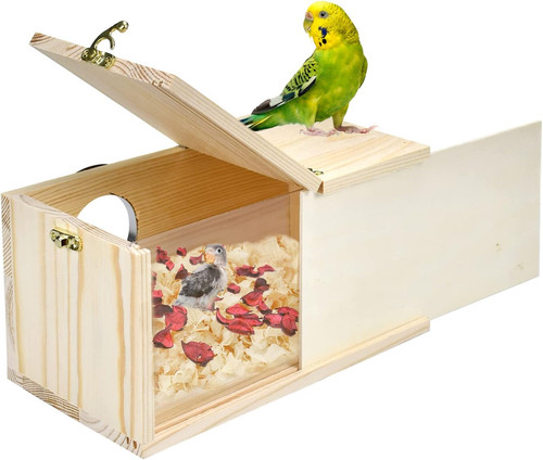 Parakeet nesting box cockatiel - box,