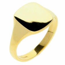 18ct Yellow Gold Gents Signet