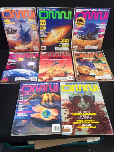Omni magazine lot 1993 - omni, of