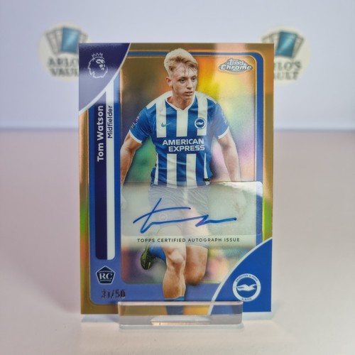 Tom watson rookie auto - watson,