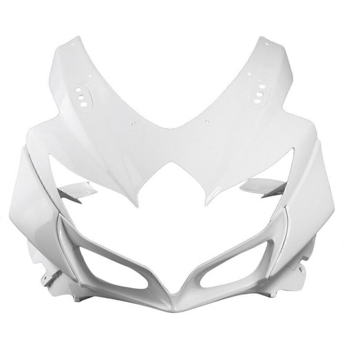 Unpainted white upper front - unpainted,