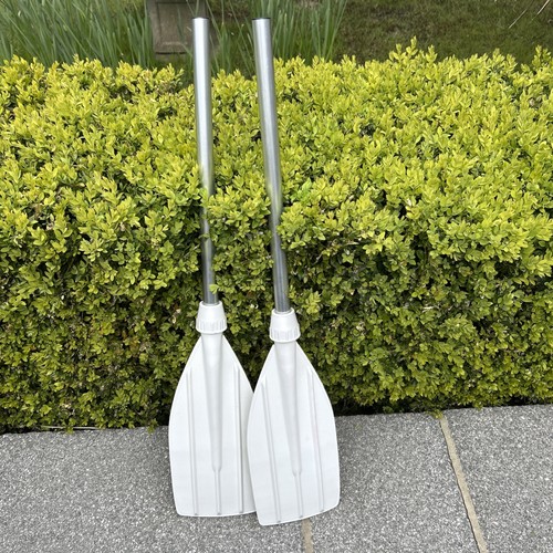 Pair alloy boat paddles - pair, of