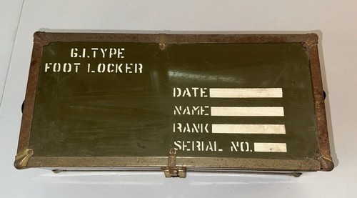 Vintage type foot locker - vintage,