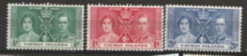 Cayman islands 1937 112 4 - cayman, 112-4