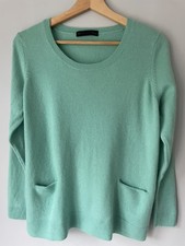 Marks & Spencer Women's 100% Cashmere Jumper Mint Size 14