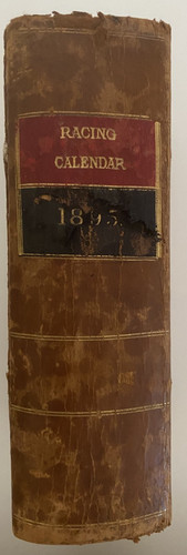1895 racing calendar by - racing,