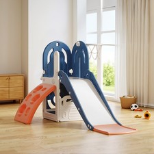 Toddler Slide Climbing Baby