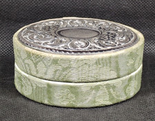 Vintage Oval Lidded Trinket