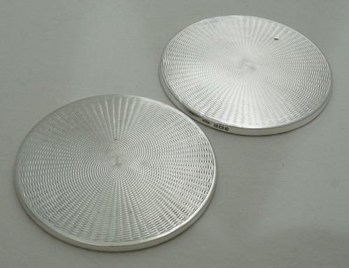 Pair sterling silver - pair,