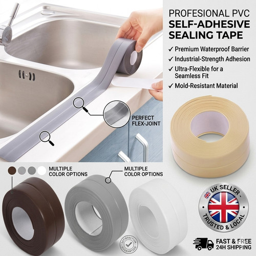 Caulk tape bath - bath, kitchen
