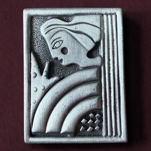 Art deco lady - art,