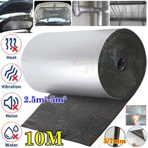 10m camper van - van, insulation
