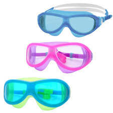 Zoggs Swimming Goggles - Phantom Junior Mask Boys /Girls Blue, Green or Pink