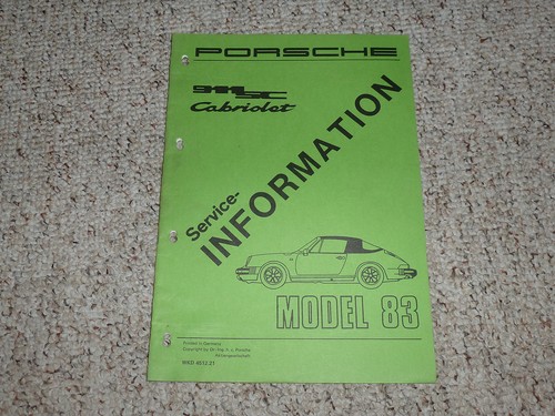 1983 porsche 911sc 911 - porsche,