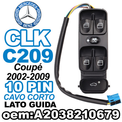 Window regulator switch glass