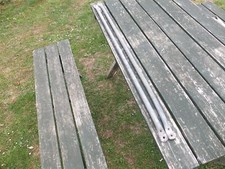 Land Rover Roof Tilt Hood HORIZONTAL TIE BAR Series 2 2a 3 LWB (330896) PAIR (2)