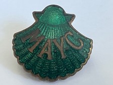 METHODIST ASSOCIATION OF YOUTH CLUBS MAYC ENAMEL LAPEL PIN BADGE