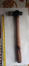 Vintage 1LB Ball Peen hammer in good order. Hickory handle