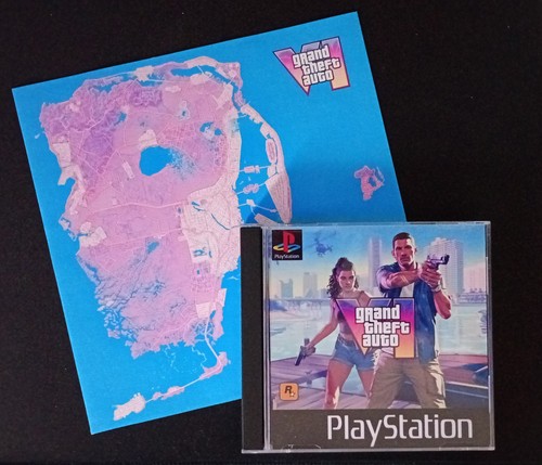 Gta retro edition ps1 case - gta, 6