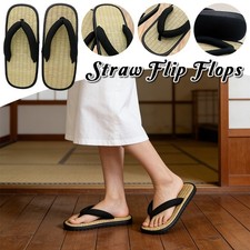 Kendo Straw Zori Sandals Flip