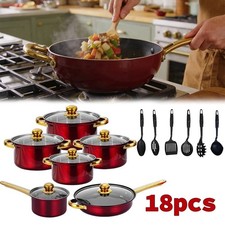 18PCS Induction Non Stick