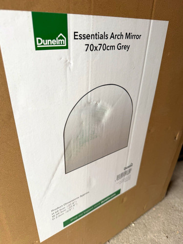 Dunelm essentials arched wall - dunelm,