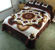 NEW! AMISH HANDMADE QUILT! ~