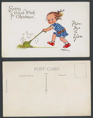 Phyllis cooper old postcard - cooper,