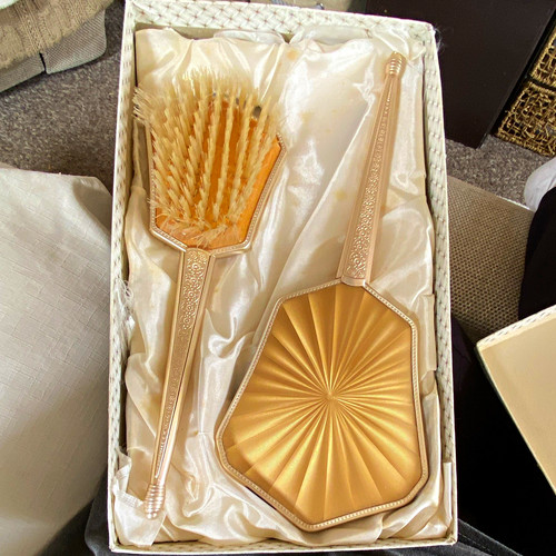 Vintage mid century - vintage, gold