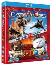 Cats And Dogs 1 and 2 (Blu-ray+DVD) [2010] [Region Free]