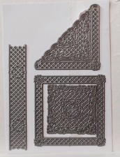 Border, Edge Die , Square Panel, Mat & Corner Dies