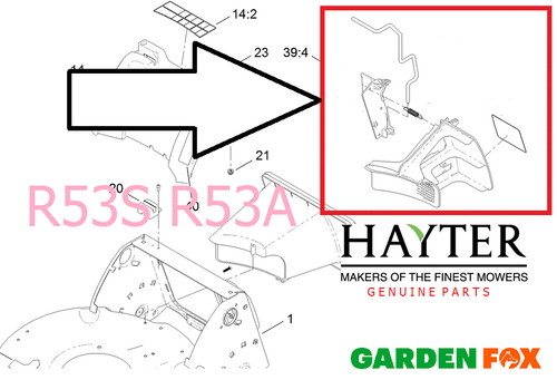 Geninue hayter r53s r53a - hayter,